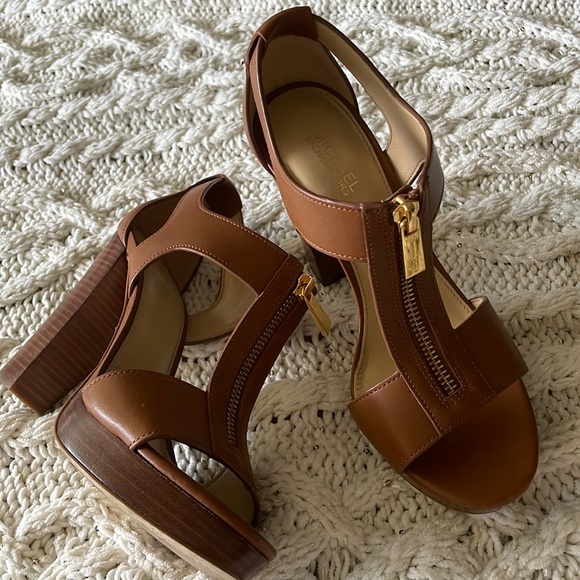 Michael Kors Shoes - Brown Michael Kors heels
